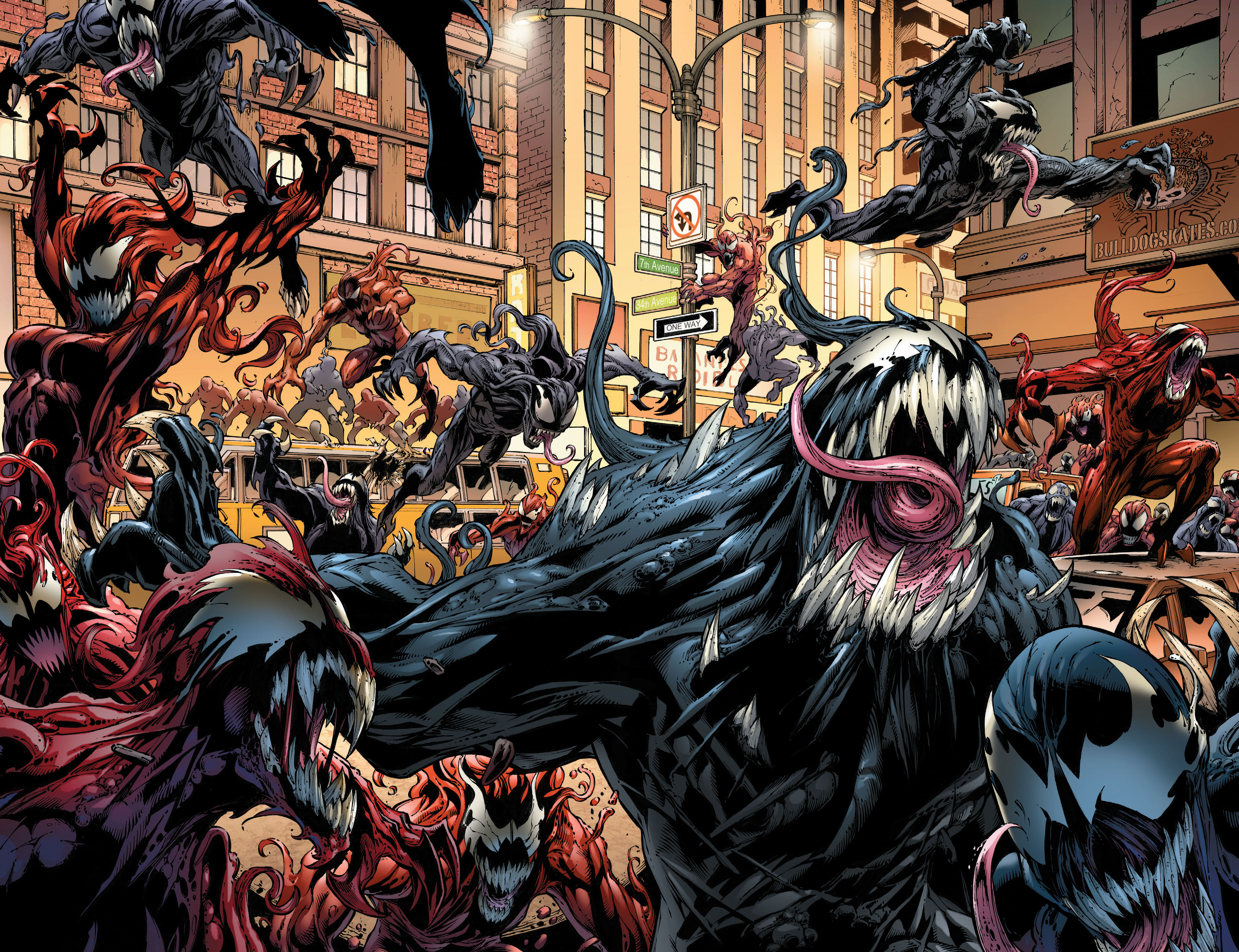 Venom's New Symbiote Army Starts With The Red Goblin Symbiote