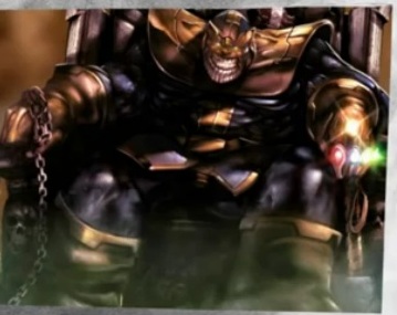 thanos muñeco marvel