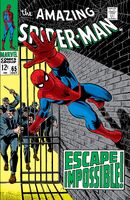 Amazing Spider-Man #65 "The Impossible Escape!" Release date: July 11, 1968 Cover date: October, 1968