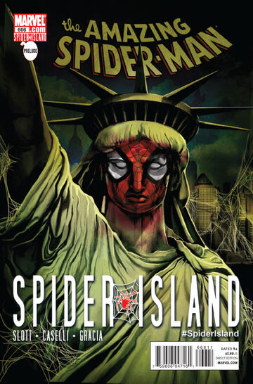 The Amazing Spider-man #666 ヴァリアントカバー AMAZING SPIDER MAN #666 (2011) SPIDER ISLAND Chicago COMICS