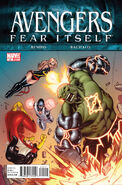 Avengers Vol 4 #15 "Fear Itself, part 3: Rumble in the Jungle !" (September, 2011)