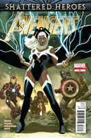 Avengers (Vol. 4) #21 "Mess with the Goddess, get the Storm!" Release date: January 18, 2012 Cover date: March, 2012