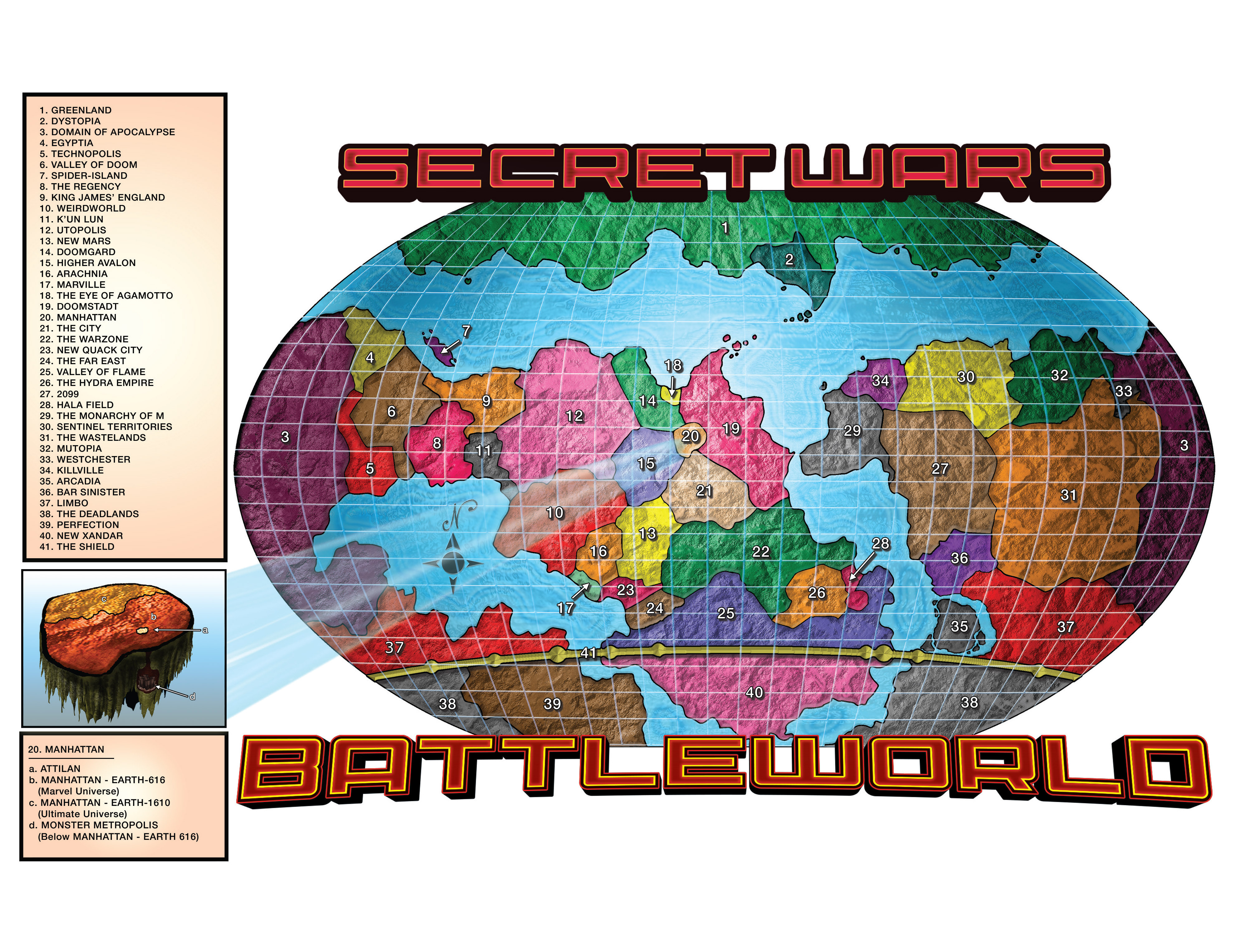 Marvel's Secret Wars 2015 Explained: Incursions, Battleworld