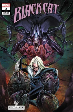 Black Cat Vol 2 2 Marvel vs. Alien Variant