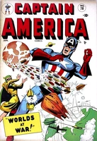 Captain America Comics #70 "Worlds At War" Release date: October 2, 1948 Cover date: January, 1949