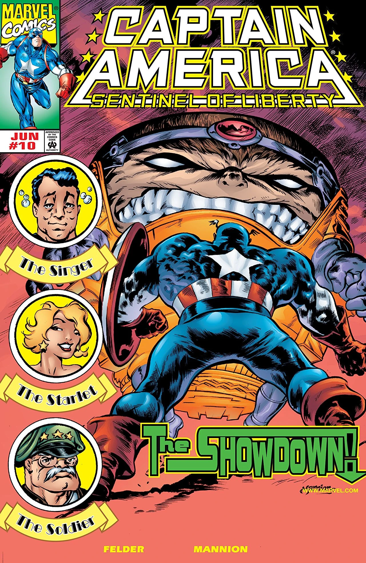 Captain America: Sentinel of Liberty Vol 1 10 | Marvel Database