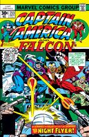 Captain America #213 "The Night Flyer!" Release date: June 7, 1977 Cover date: September, 1977