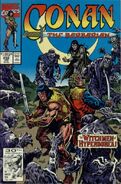 Conan the Barbarian #252 "The Dead of the Living Night" (January, 1992)