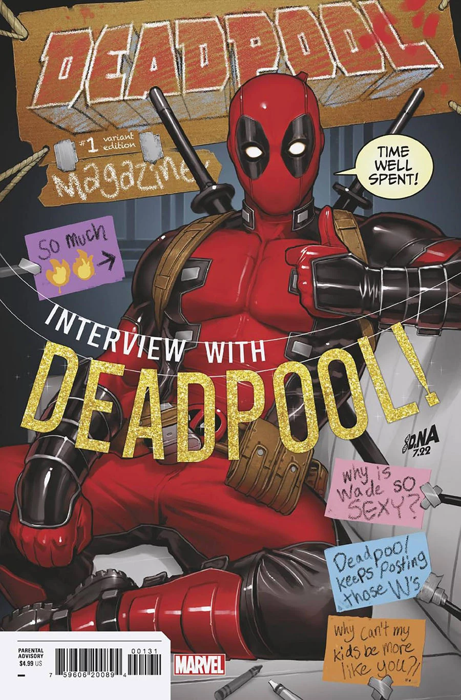 アメコミ Deadpool #1 Deadpool #1 - Rob Liefeld Exclusive Variants – Gravity Comix