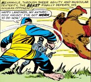 Throwing away the gorilla From X-Men #3