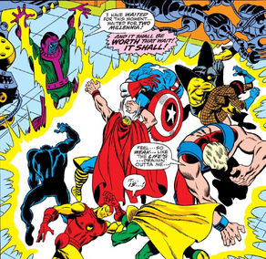 Kang harnesses the power of death over the Avengers