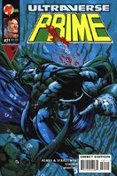 Prime #21 "A Hero Dies!" Cover date: April, 1995