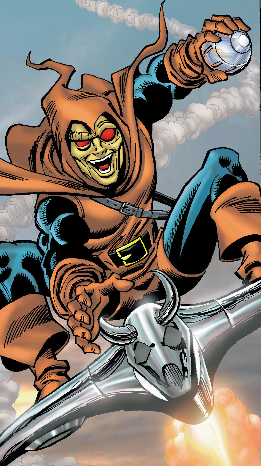 Хоп гоблин 1994. Хобгоблин марвел комикс. Лекс лютор оранжевый фонарь. Дэфстроук бэтмен ниндзя. Оранжевый злодей.