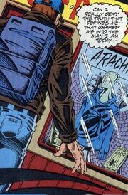 Scarlet Spider's Suit from Web of Spider-Man Vol 1 118 001
