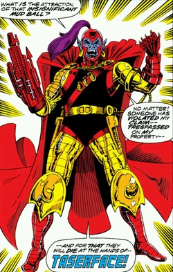 Taserface (Earth-691) from Guardians of the Galaxy Vol 1 1 0001