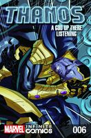 Thanos: A God Up There Listening Infinite Comic #6 Release date: October 28, 2014 Cover date: December, 2014