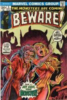 Beware #5 Release date: August 7, 1973 Cover date: November, 1973