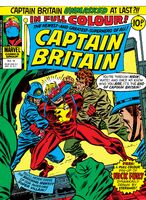 Captain Britain #15 "...Once Upon a Death Wish!" Cover date: January, 1977