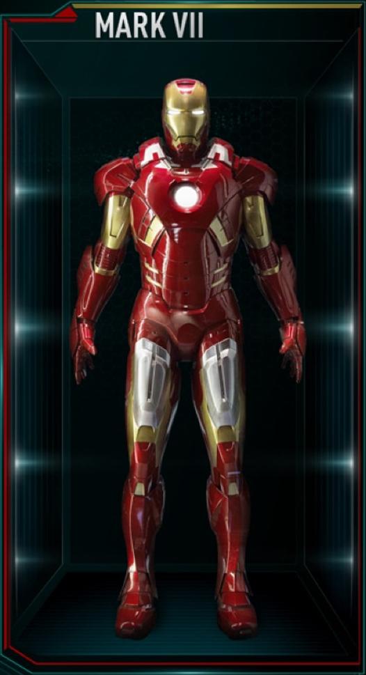 Iron man mark 7 suit shop