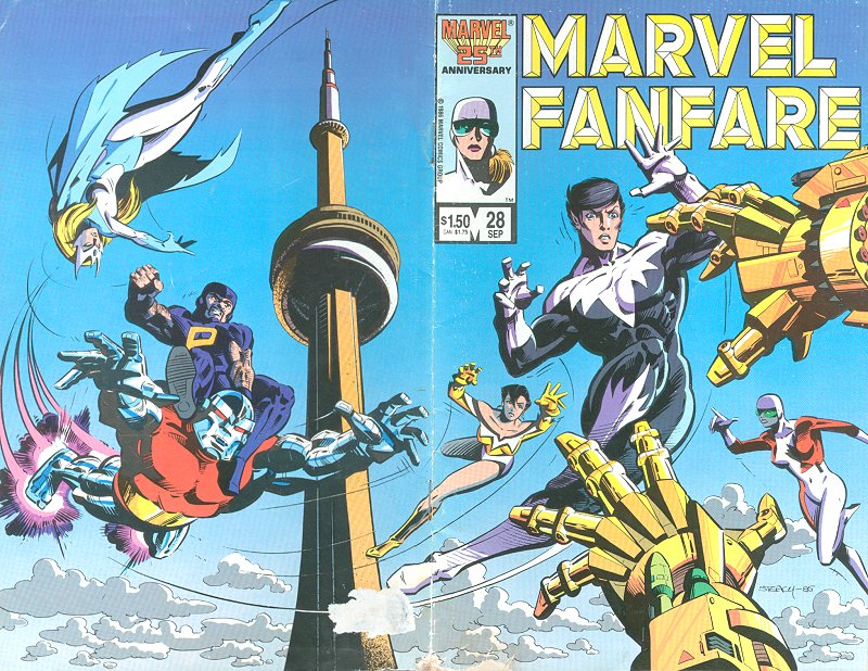 Marvel Fanfare Vol 1 28 | Marvel Database | Fandom
