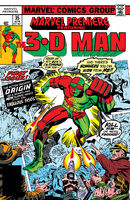 Marvel Premiere #35 "The 3-D Man!" Release date: January 4, 1977 Cover date: April, 1977