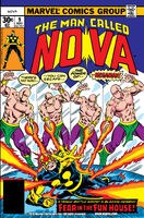 Nova #9 "Fear in the Funhouse!" Release date: February 15, 1977 Cover date: May, 1977