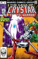 Saga of Crystar, Crystal Warrior Vol 1 2.jpg (104 KB) Saga of Crystar, Crystal Warrior #2