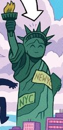 Statue of Liberty from Amazing Spider-Man Vol 5 25 001