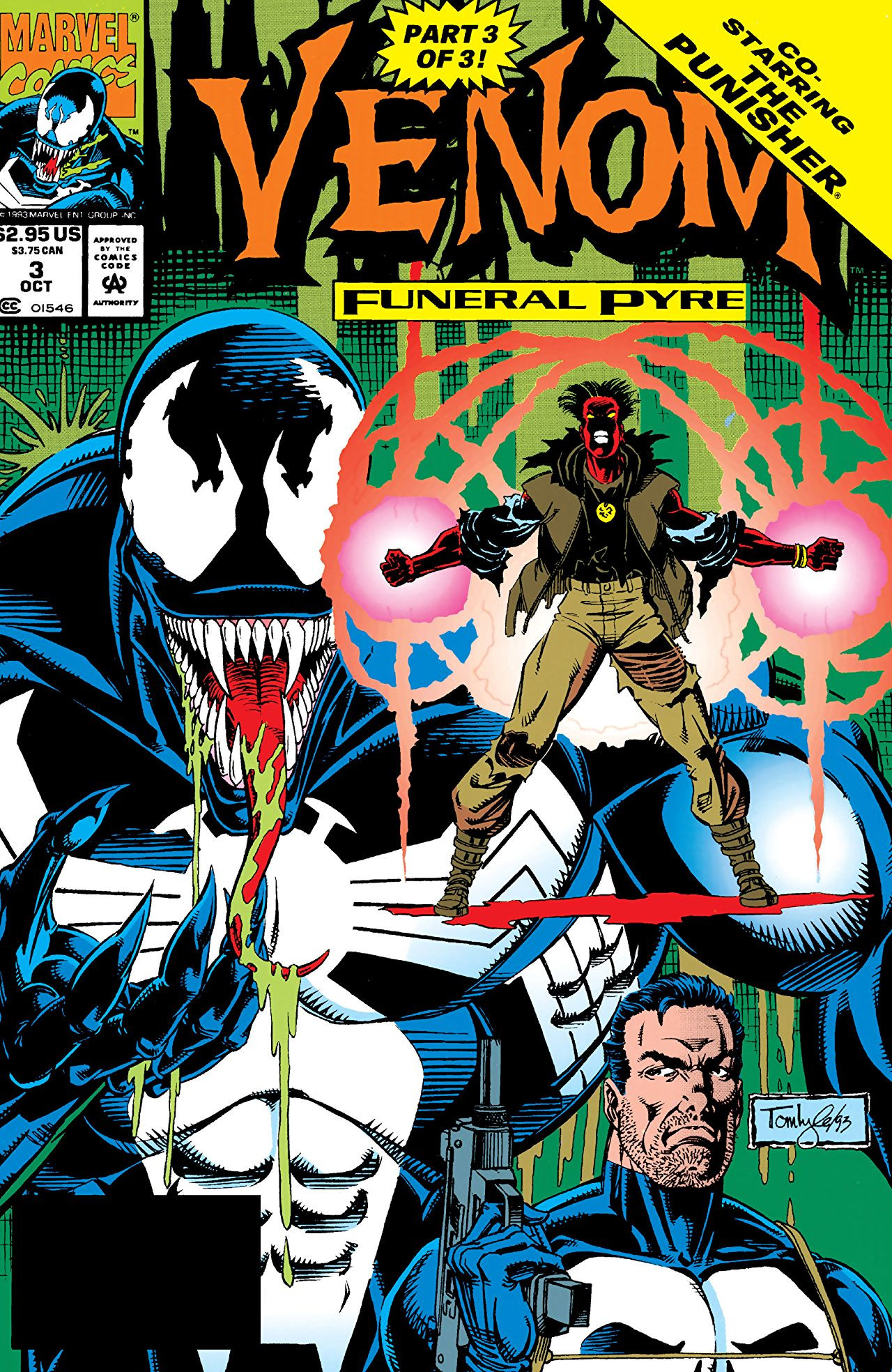 Venom Funeral Pyre No 2 1993 Neuwertig - US Marvel Comics 