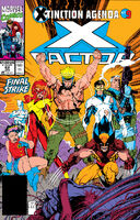 X-Factor #62 "X-Tinction Agenda (Part 9)" Release date: November 27, 1990 Cover date: January, 1991