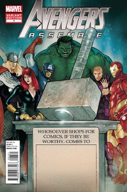 Avengers Assemble Vol 2 1 Comic Shop Variant