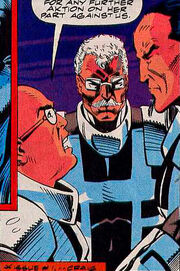 Dmitri Petrovich (Earth-616), Fritz Sablinov (Earth-616), Genesis Coalition (Earth-616), Ivan Trefkov (Earth-616) from Silver Sable and the Wild Pack Vol 1 8 002