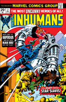 Inhumans #2 "Star-Slaves!" Release date: September 16, 1975 Cover date: December, 1975