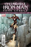 Invincible Iron Man #504 "Fear Itself Part 1: City of Light, City of Stone" Release date: May 18, 2011 Cover date: July, 2011