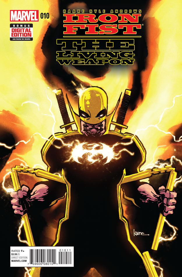 Andrews uses Iron Fist as 'The Living Weapon