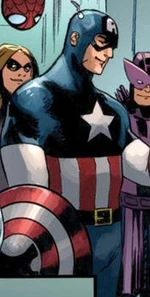 Venom Symbiote physically bonded to Flash Thompson (Earth-24133)