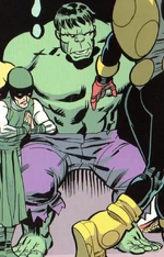 The worlds most intelligent people went to meet Moon Girl (Earth-TRN1212)