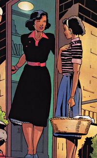 Faith Shabazz (Earth-616) and Josiah's Surrogate Mother (Earth-616) from Crew Vol 1 5 001