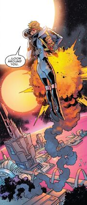Samuel Guthrie (Earth-616), Isabel Kane (Earth-616) and Josiah Guthrie (Earth-616) from U.S.Avengers Vol 1 5 002
