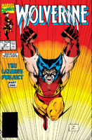 Wolverine (Vol. 2) #27 "The Lazarus Project Part 1: Predators and Prey!" Release date: May 22, 1990 Cover date: Late July, 1990