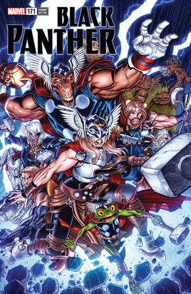 Black Panther Vol 6 171 Mighty Thor Variant