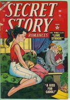 Secret Story Romances #11 Release date: October 27, 1954 Cover date: February, 1955