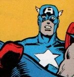 Rick Jones as Captain Avenger (Earth-TRN1140)