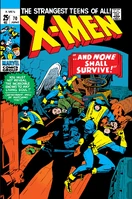 Unavailable X-Men #70 Release date: March 23, 1971 Cover date: June, 1971