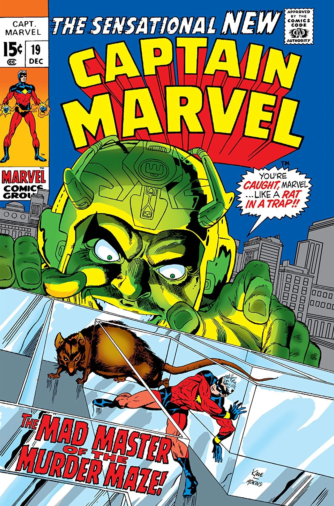 Captain Marvel Vol 1 19 | Marvel Database | Fandom