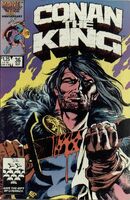 Conan the King #36 "The Road to Empire" Release date: May 27, 1986 Cover date: September, 1986