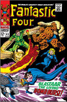 Fantastic Four #63 "Blastaar, the Living Bomb-Burst!" Release date: March 14, 1967 Cover date: June, 1967