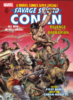 Marvel Comics Super Special #2 "Revenge of the Barbarian" Release date: December 15, 1977 Cover date: 1977