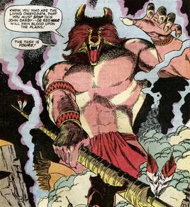 Owayodata (Earth-616) from Red Wolf Vol 1 3 001