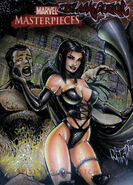 Selene Gallio (Earth-616) from Marvel Masterpieces (Trading Cards) 001